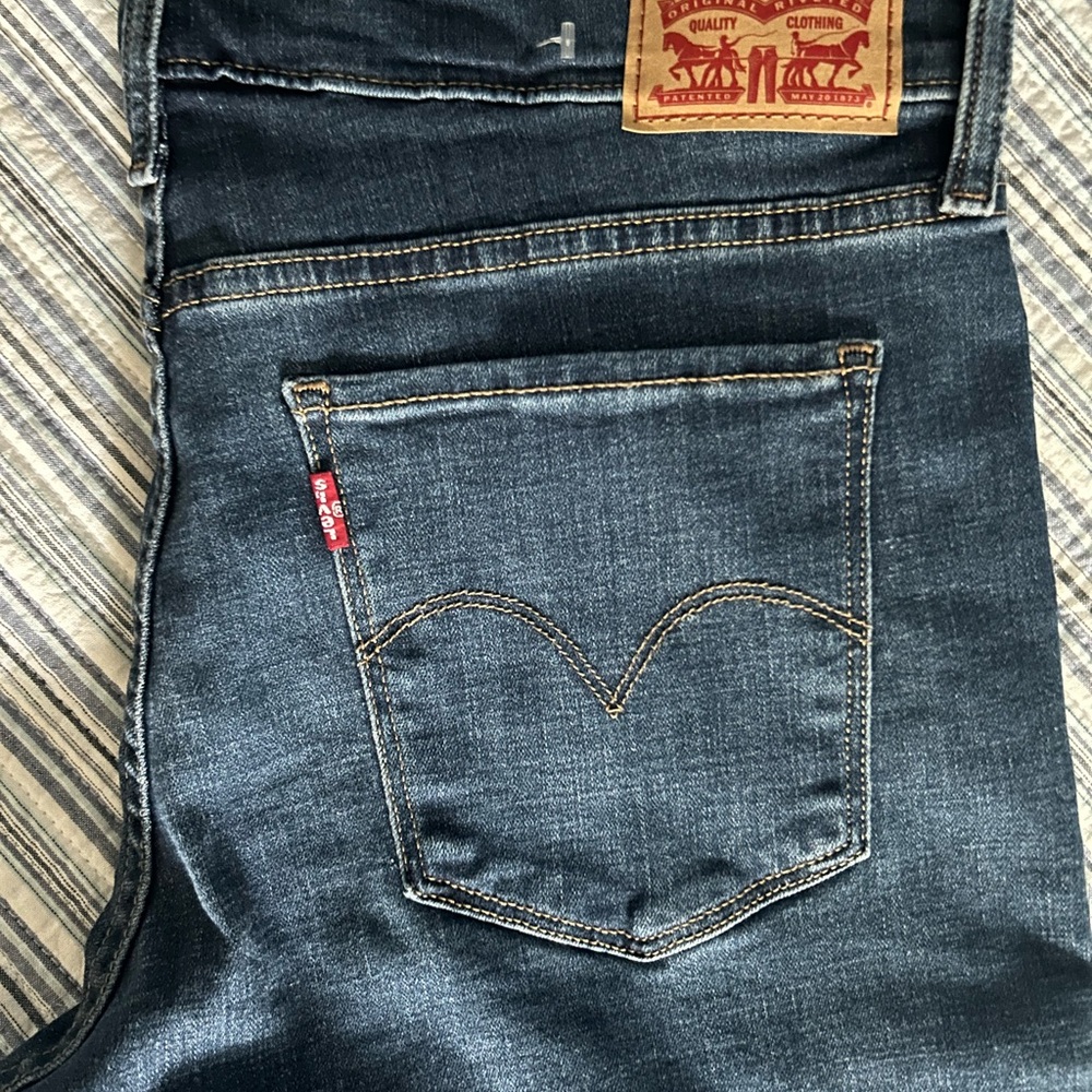 Levi's Womens Blue Bootcut Jeans